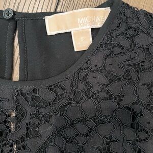 Michael Kors Black Lace Blouse